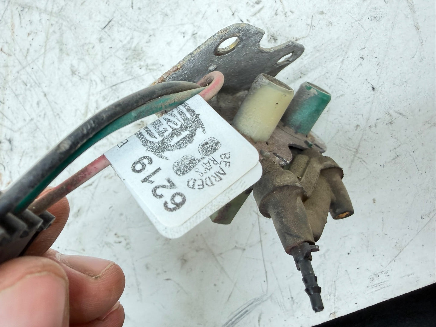 76-86 Jeep CJ Original Emissions VACUUM Solenoid Valve Module Pulse Air System