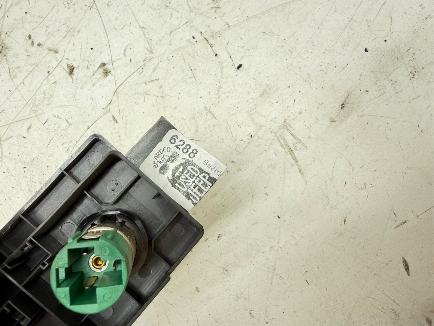 97-01 Jeep Cherokee XJ Dash Switch Panel Dash Defrost Rear Wiper 12v outlet OEM