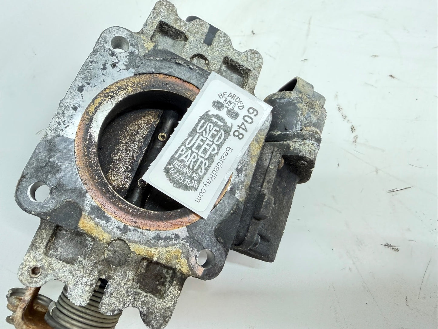 Jeep Wrangler YJ 92-95 2.5 4cyl Throttle Body Original OEM 53030843 2.5L 93 94