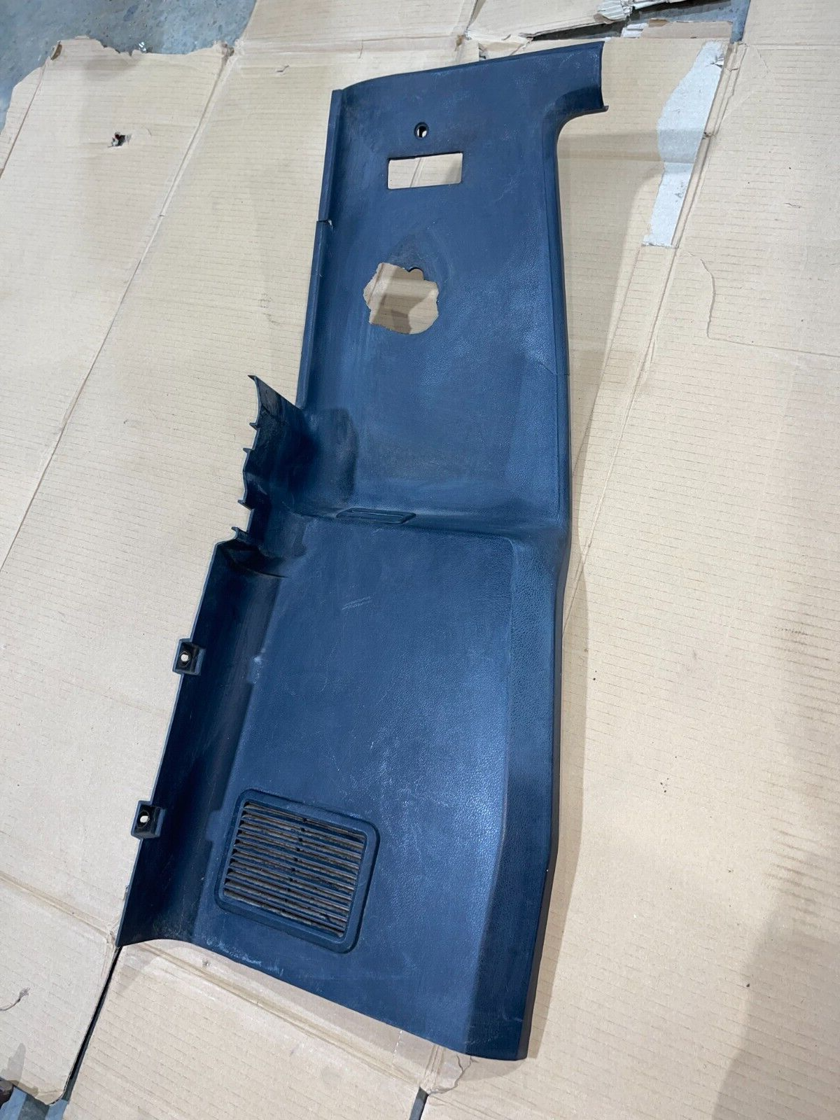 86-92 Jeep Comanche MJ Plastic Interior B Pillar Panel Left Driver Trim BLACK L