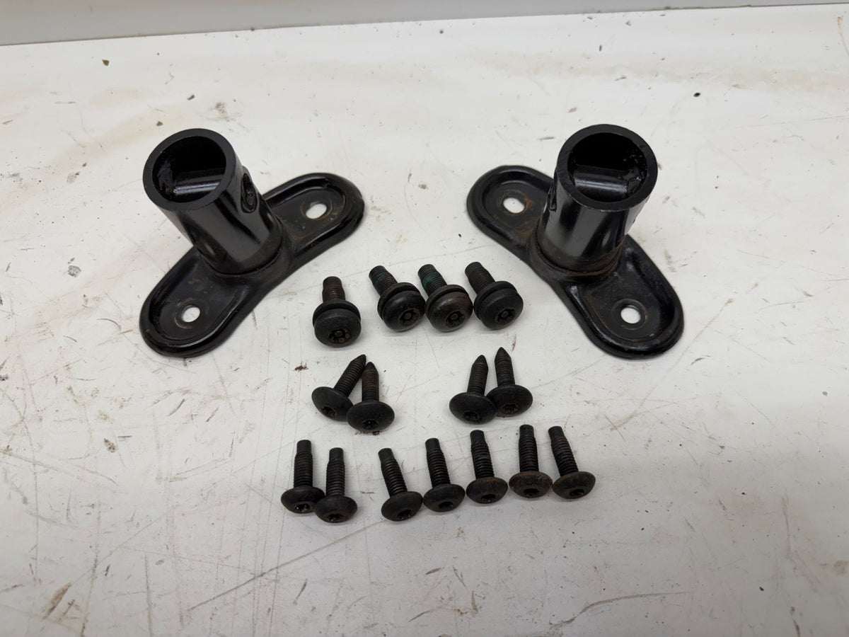 98-02 Jeep Wrangler TJ Roll Bar Sport Bar Extensions Windshield Bracket w/ Bolts