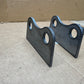Mini Excavator Bucket Ears Universal AGT CFG 25mm 1" Chinese 1 Ton PAIR 1/4"
