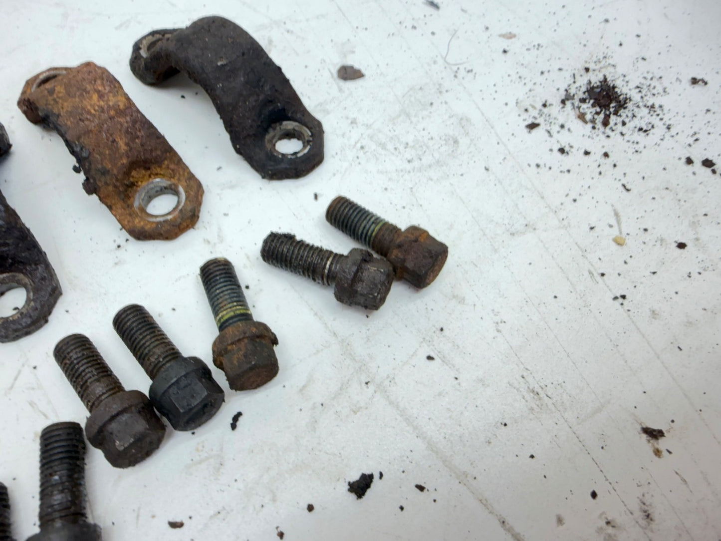 Complete Set of OEM U Joint Yoke Strap Bolt Kit for Jeep YJ Wrangler Dana 30 35