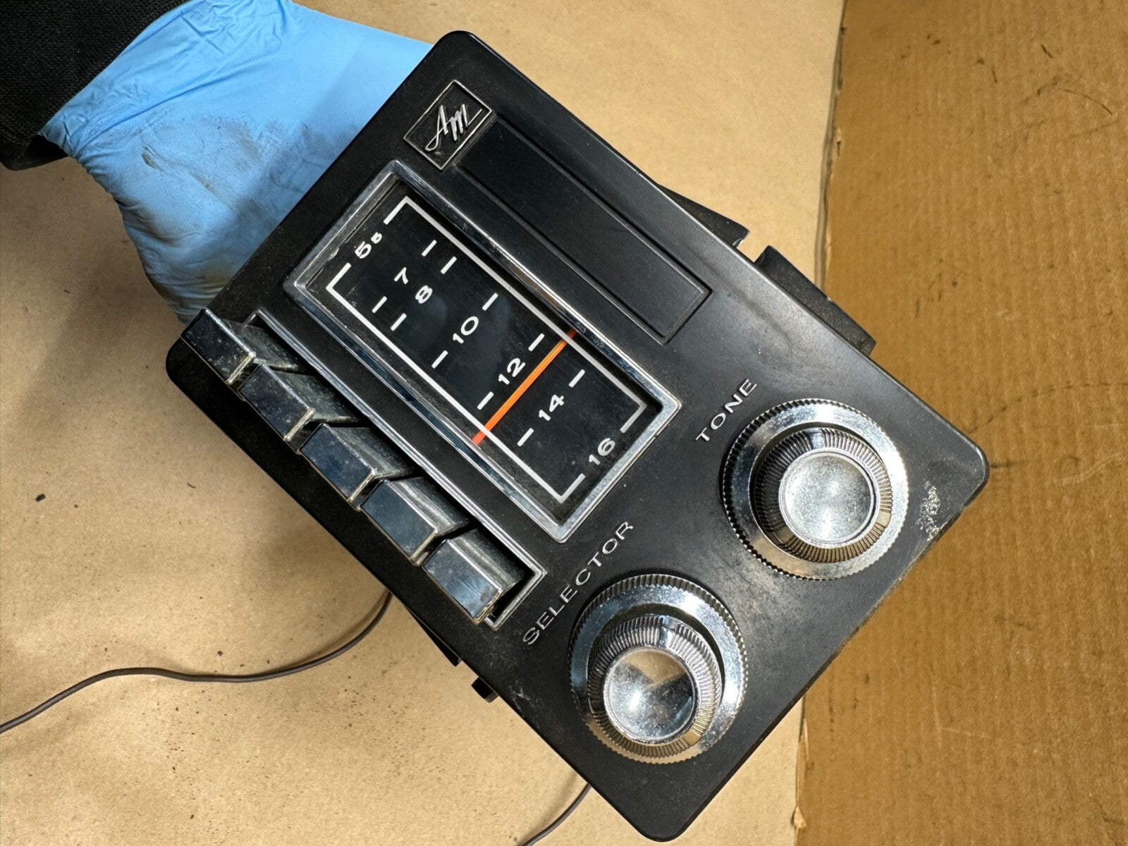 1967-1969 RAMBLER RADIO AMC RAMBLER REBEL SST AMBASSADOR USED