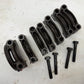 Jeep 4.2L AMC Crankshaft Main Bearing Caps Set CJ 7 YJ Wrangler Crank Cap 4.2 L