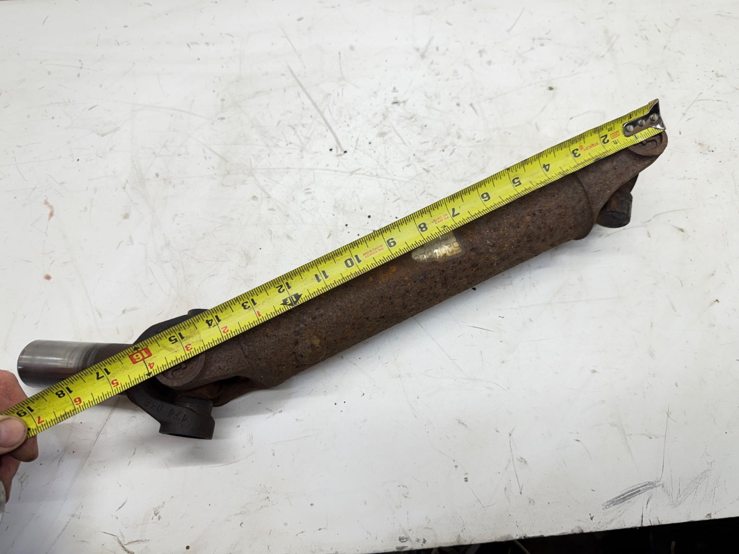 94 95 Jeep Wrangler YJ 15" REAR DRIVE SHAFT 2.5 AX5 Driveshaft 2.5L Manual 4CYL