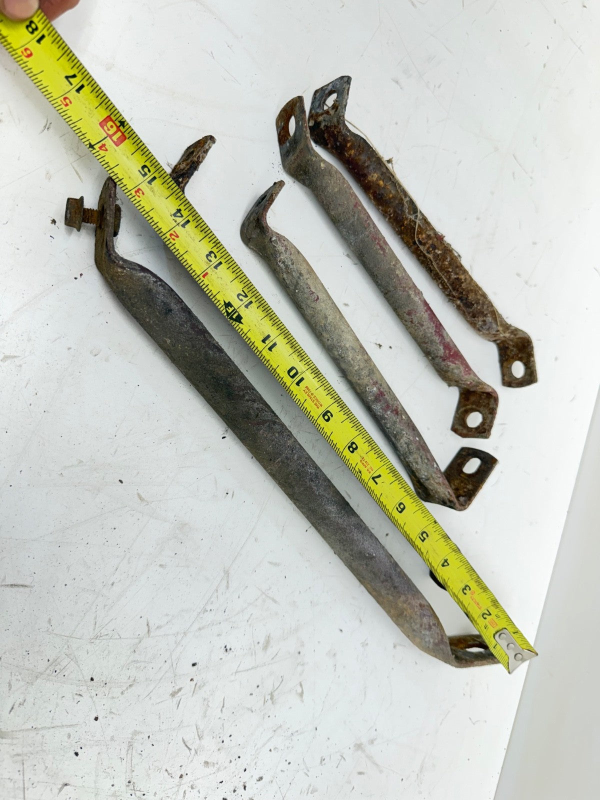 87-95 Jeep Wrangler YJ FENDER to Firewall Support Bar Set OEM Factory Rod Brace