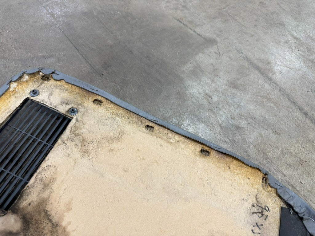 84-96 Jeep Cherokee XJ Pair L R Gray Interior Door Panel Manual Crank Windows OE
