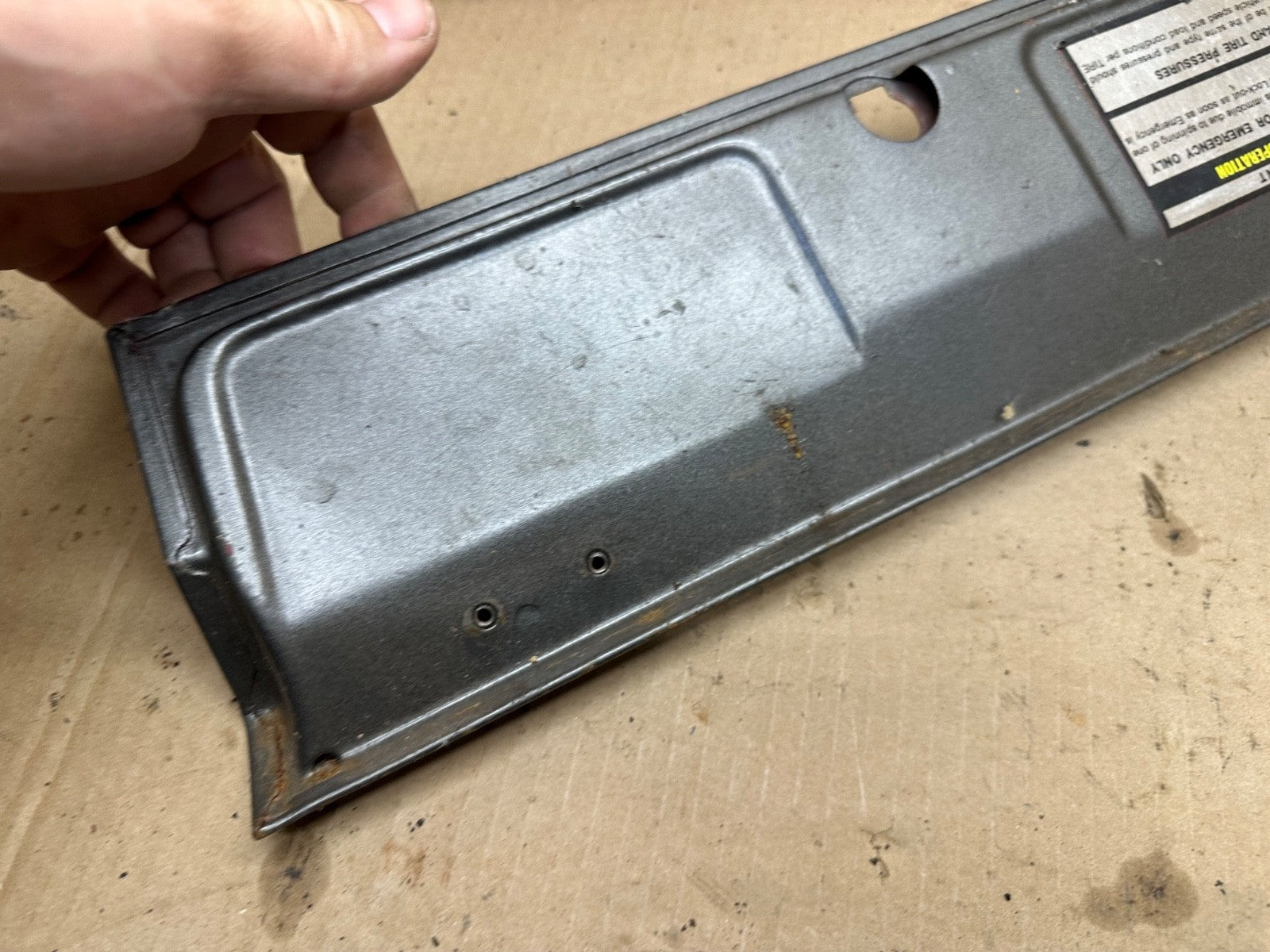 Jeep Wagoneer 75-85 Dash Glove Box Door Factory OEM Grand J10 J20 Glovebox FSJ