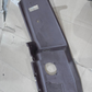 86-92 Jeep Comanche MJ OEM Plastic Interior B-Pillar Panel Left Driver Trim -RED