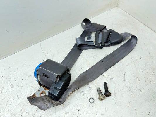 Jeep Wrangler TJ 97-02 Front Right Seat Belt Dark Grey Seat Belt Passenger OEM