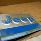 76-95 Jeep Wrangler YJ CJ 7 5 OEM SAHARA BODY FRONT PANEL LOGO Embossed Factory