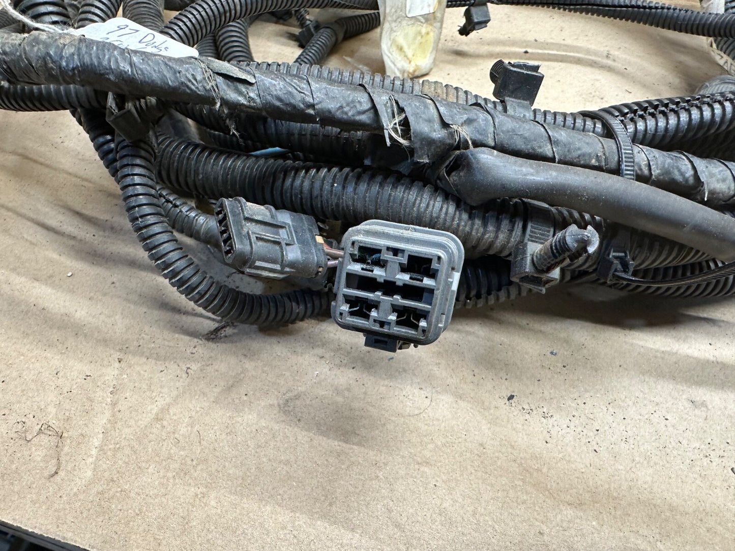 1997 Dodge Ram 2500 FIREWALL TO TAIL LIGHTS WIRING HARNESS 56021687AB Reg Cab OE