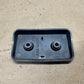 84-96 Jeep Cherokee XJ Spare Tire Rub Plate Trim Bezel Cargo BLACK 8955003569
