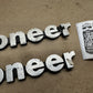 74-86 Jeep Grand Wagoneer LH or RH Fender Emblem Badge FSJ SJ Metal Left Right