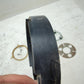 87-95 Jeep Wrangler YJ Steering Wheel Trim Riser Ring Bezel Black Spacer OEM