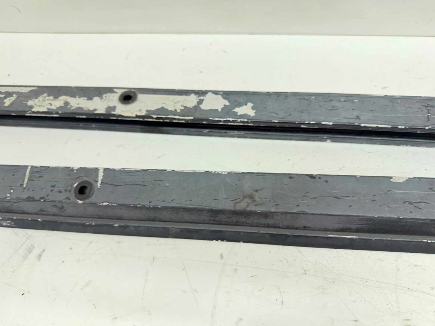 87-95 Jeep Wrangler YJ Soft Top Body Belt Rail Right Left Pair Side OEM Factory