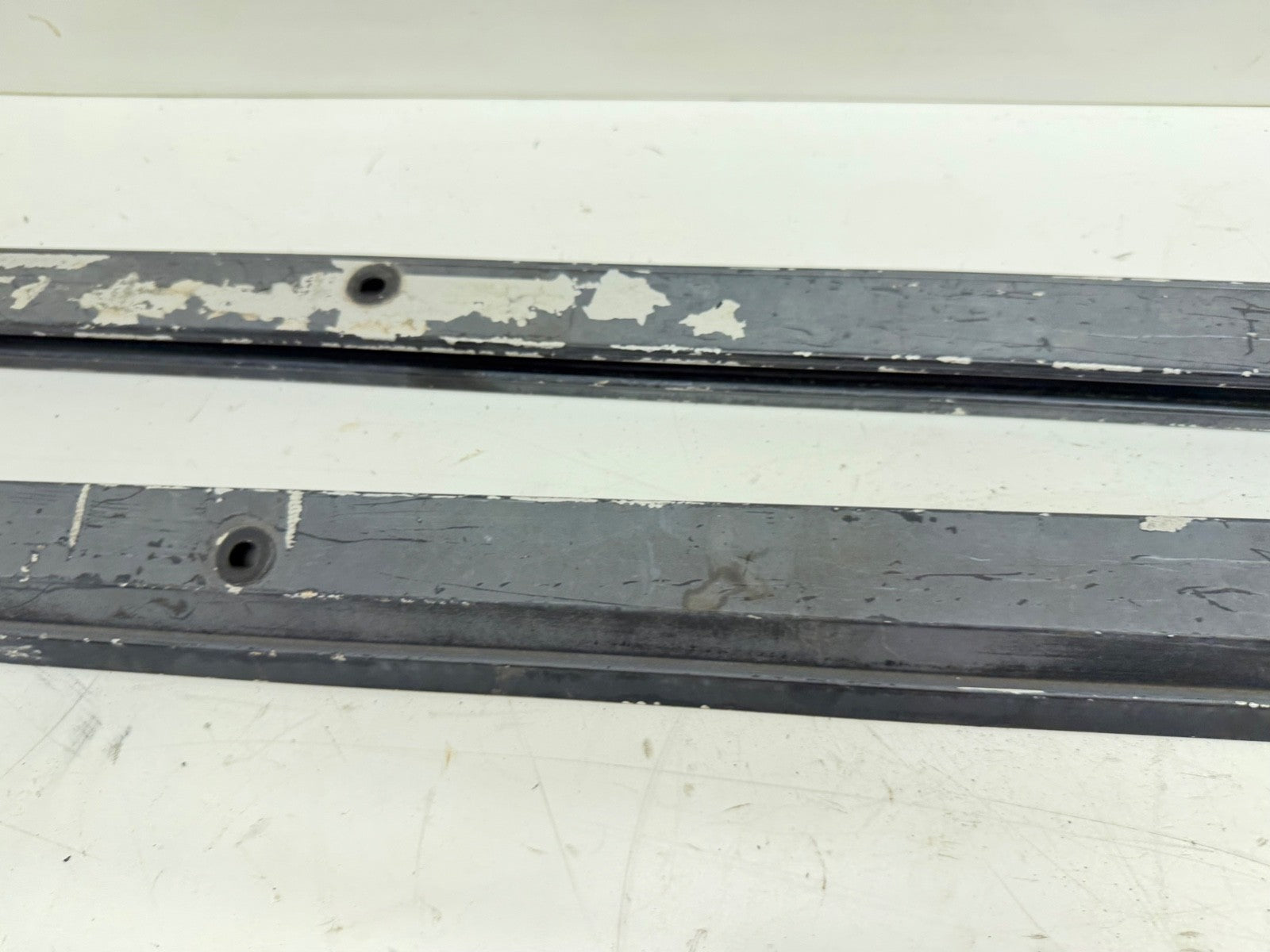 87-95 Jeep Wrangler YJ Soft Top Body Belt Rail Right Left Pair Side OEM Factory