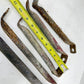 87-95 Jeep Wrangler YJ FENDER to Firewall Support Bar Set OEM Factory Rod Brace