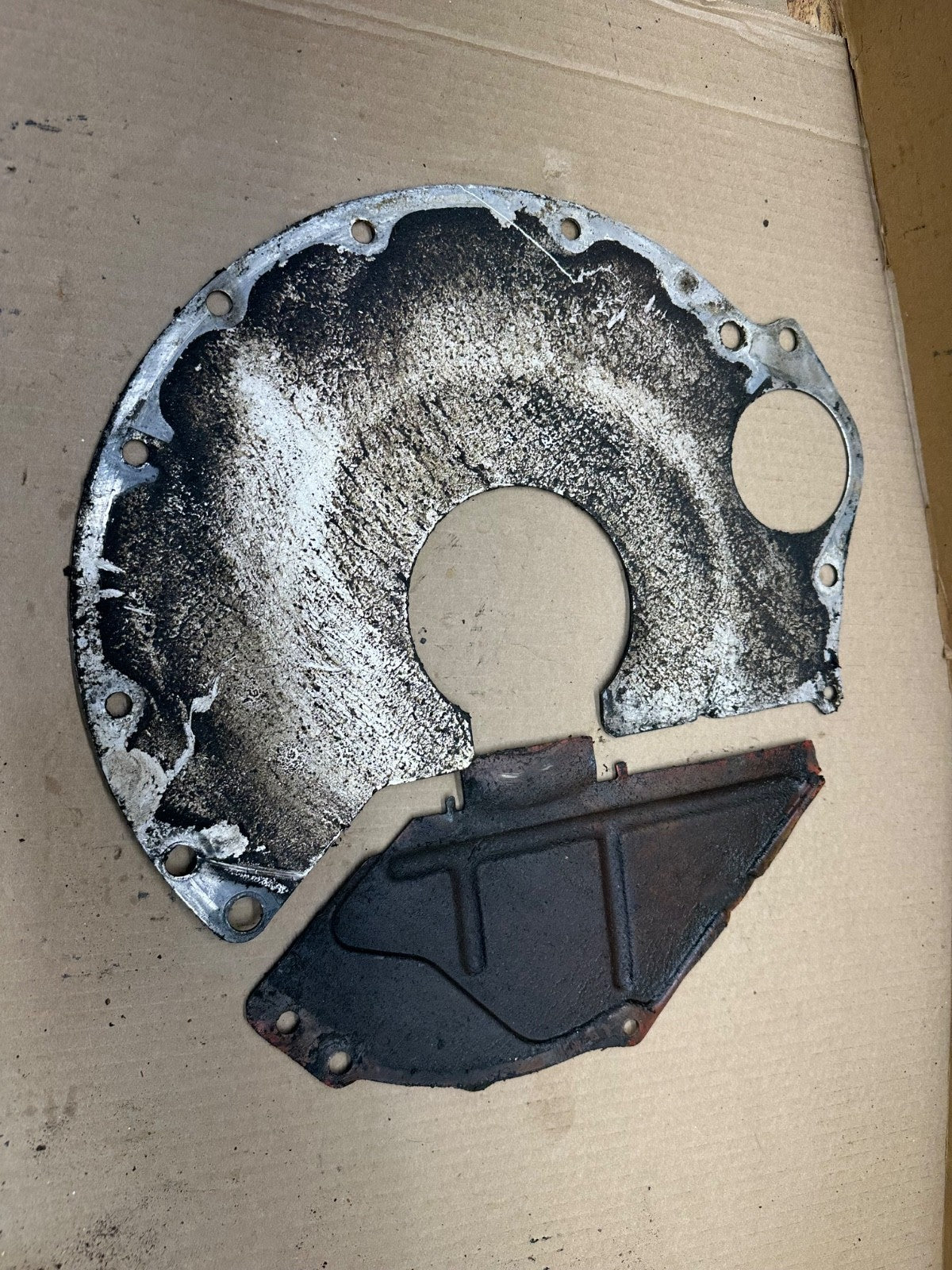 Jeep Engine Block TRANSMISSION SPACER SHIM PLATE CJ7 V8 6 cyl 4.2 304 360 AMC