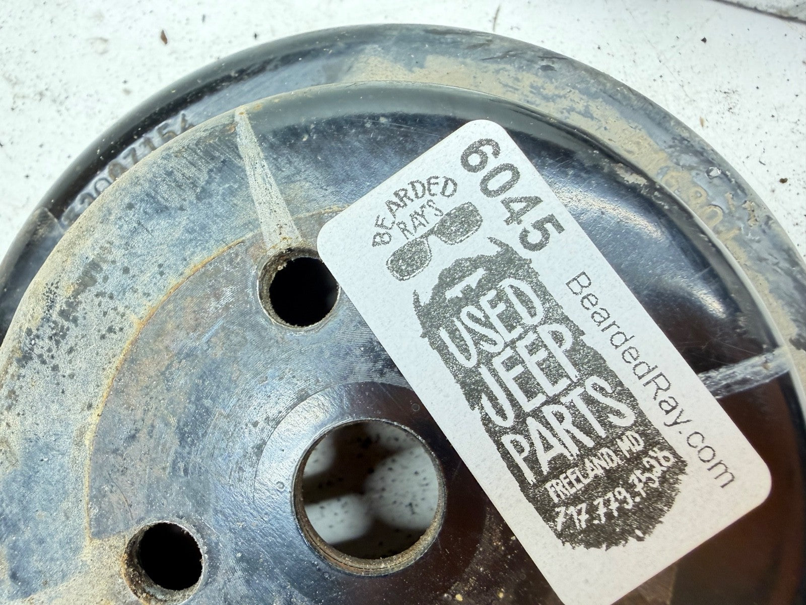 Jeep Wrangler YJ TJ 91-99 Water Pump Pulley Belt Serpentine 4.0 6cyl   53007154