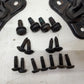 98-02 Jeep Wrangler TJ Roll Bar Sport Bar Extensions Windshield Bracket w/ Bolts