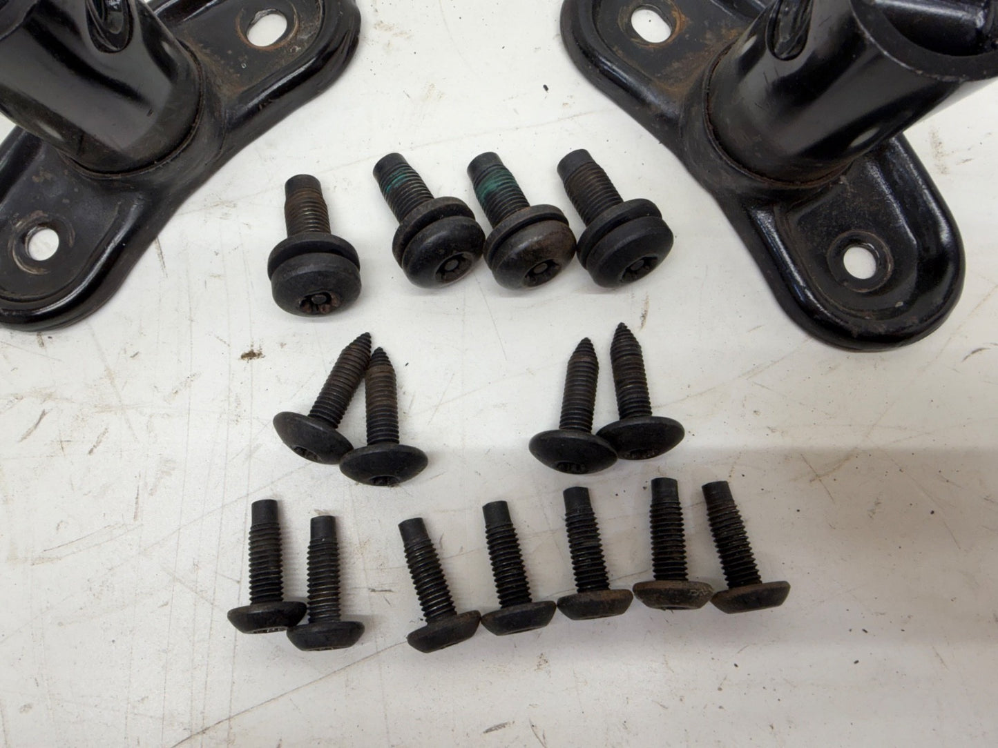98-02 Jeep Wrangler TJ Roll Bar Sport Bar Extensions Windshield Bracket w/ Bolts