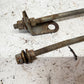 76-86 Jeep CJ5 CJ7 CJ8 Grill Support Strut Rods Pair OEM Grille Brace CJ 5 7 8