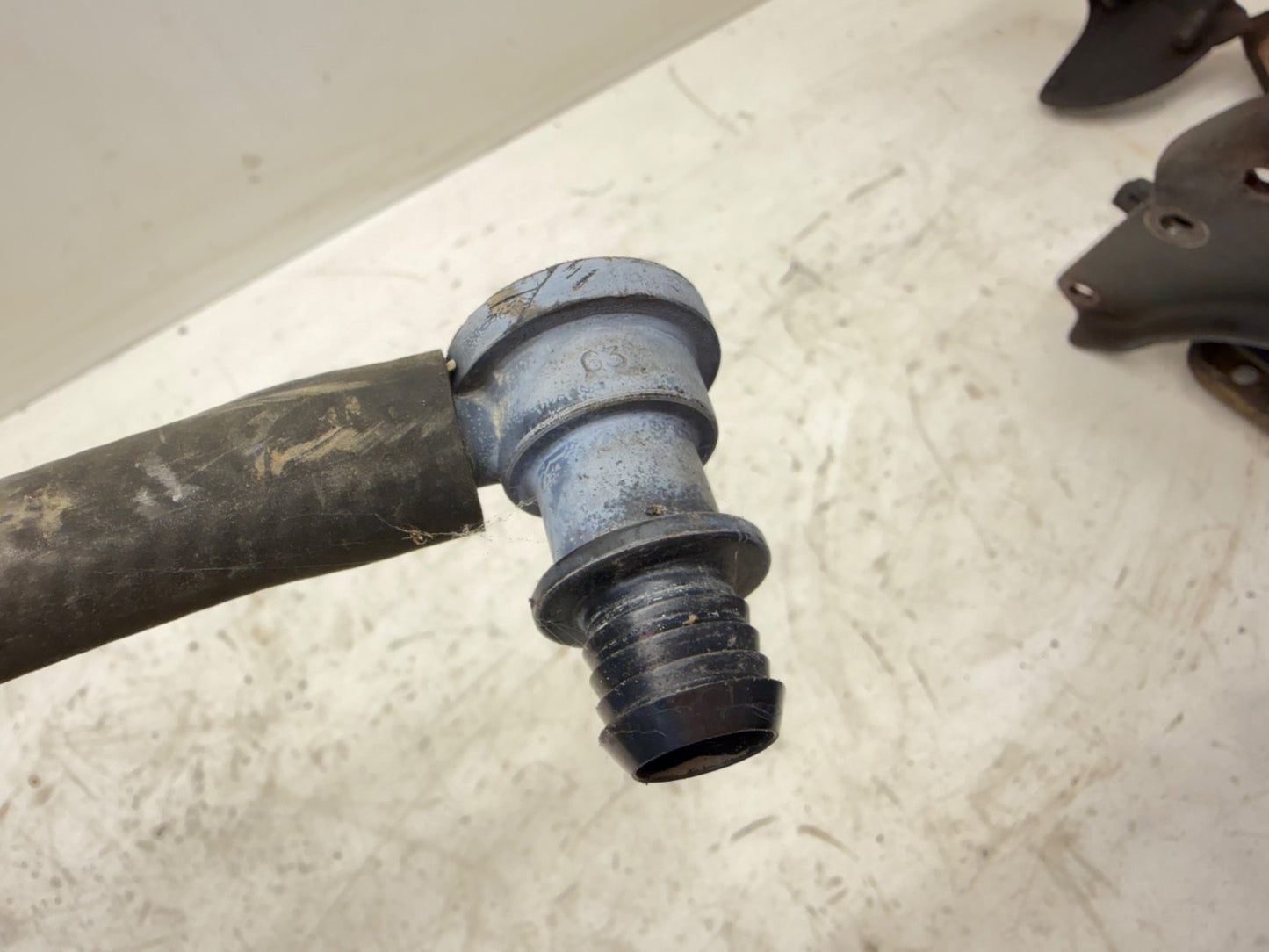 Jeep Wrangler YJ Brake Booster Check Valve Hose Line 87-95 Rubber Factory OEM