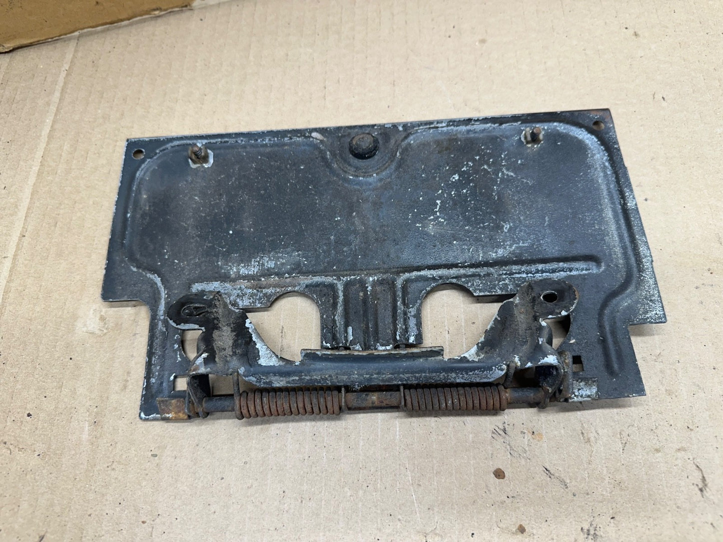 Jeep Wrangler YJ 87-95 Rear License Plate Mount Tag Bracket Factory OEM Gas Flap