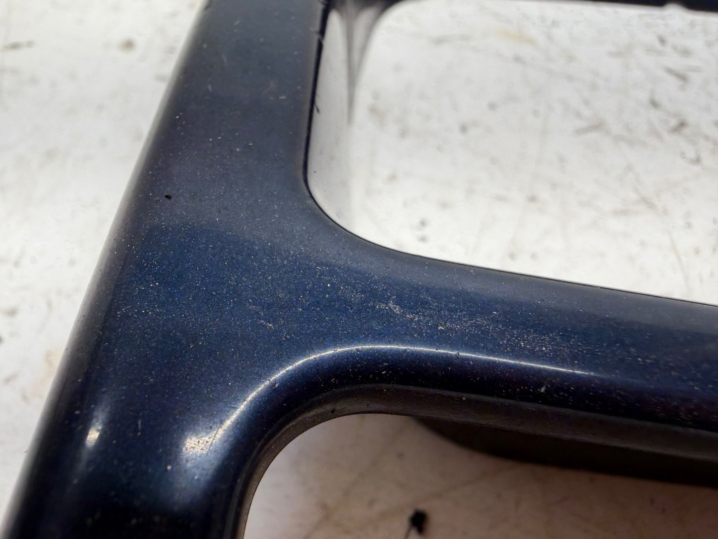 97-01 Jeep Cherokee XJ OEM Headlight Bezel DRIVER LEFT LH Side PBT Patriot Blue