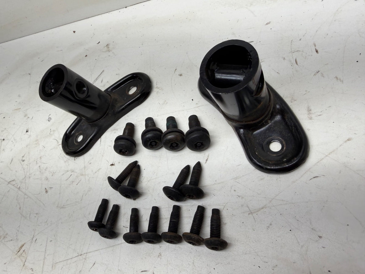 98-02 Jeep Wrangler TJ Roll Bar Sport Bar Extensions Windshield Bracket w/ Bolts