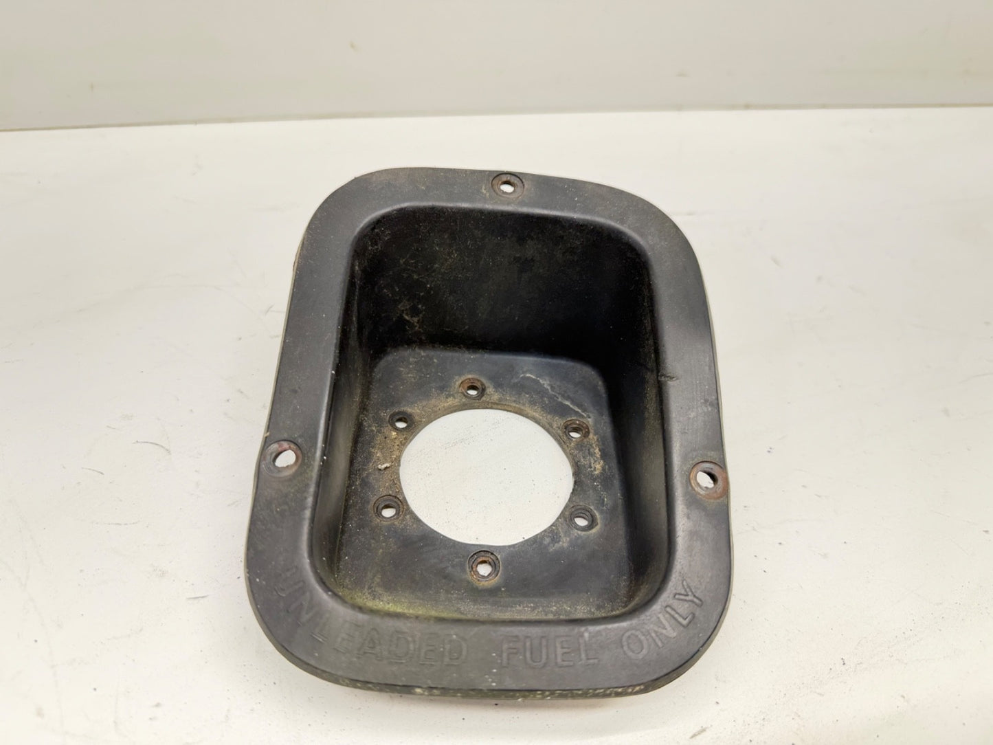 78-95 Jeep Gas Filler Trim CJ5 CJ7 CJ8 YJ Wrangler UNLEADED FUEL ONLY Factory OE
