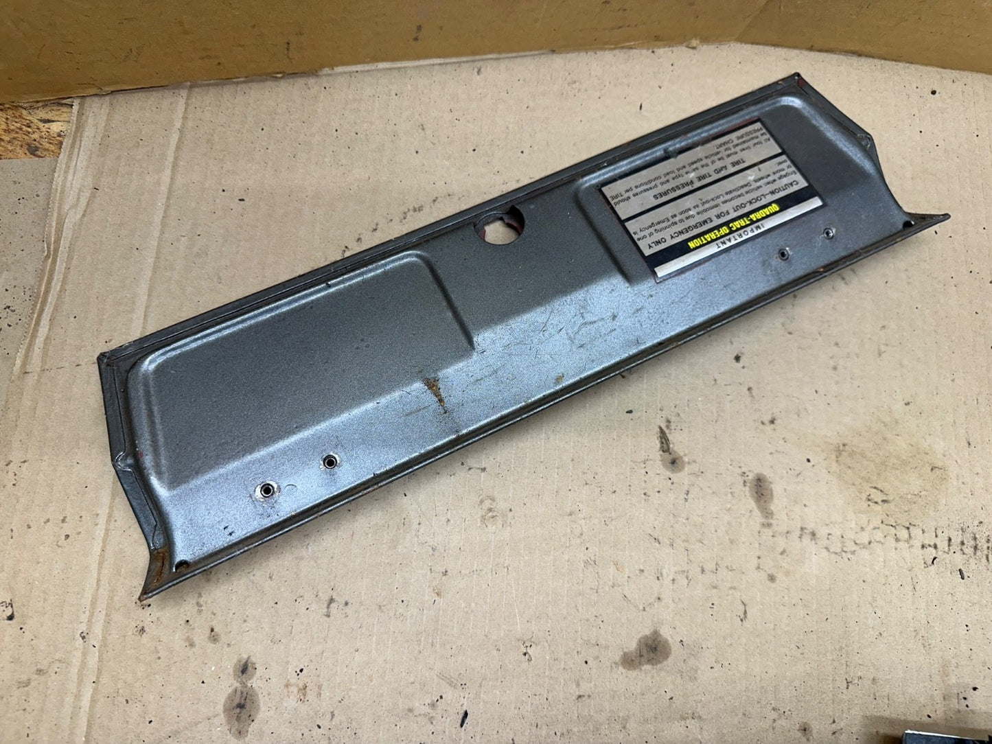 Jeep Wagoneer 75-85 Dash Glove Box Door Factory OEM Grand J10 J20 Glovebox FSJ