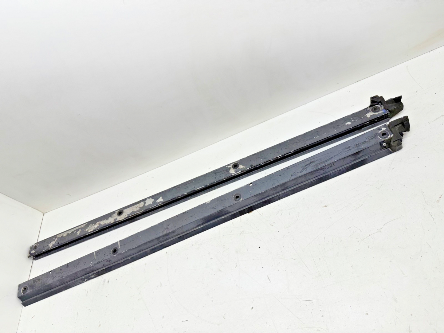 87-95 Jeep Wrangler YJ Soft Top Body Belt Rail Right Left Pair Side OEM Factory