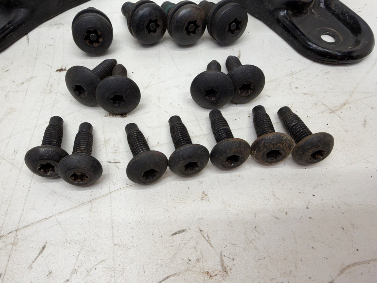 98-02 Jeep Wrangler TJ Roll Bar Sport Bar Extensions Windshield Bracket w/ Bolts