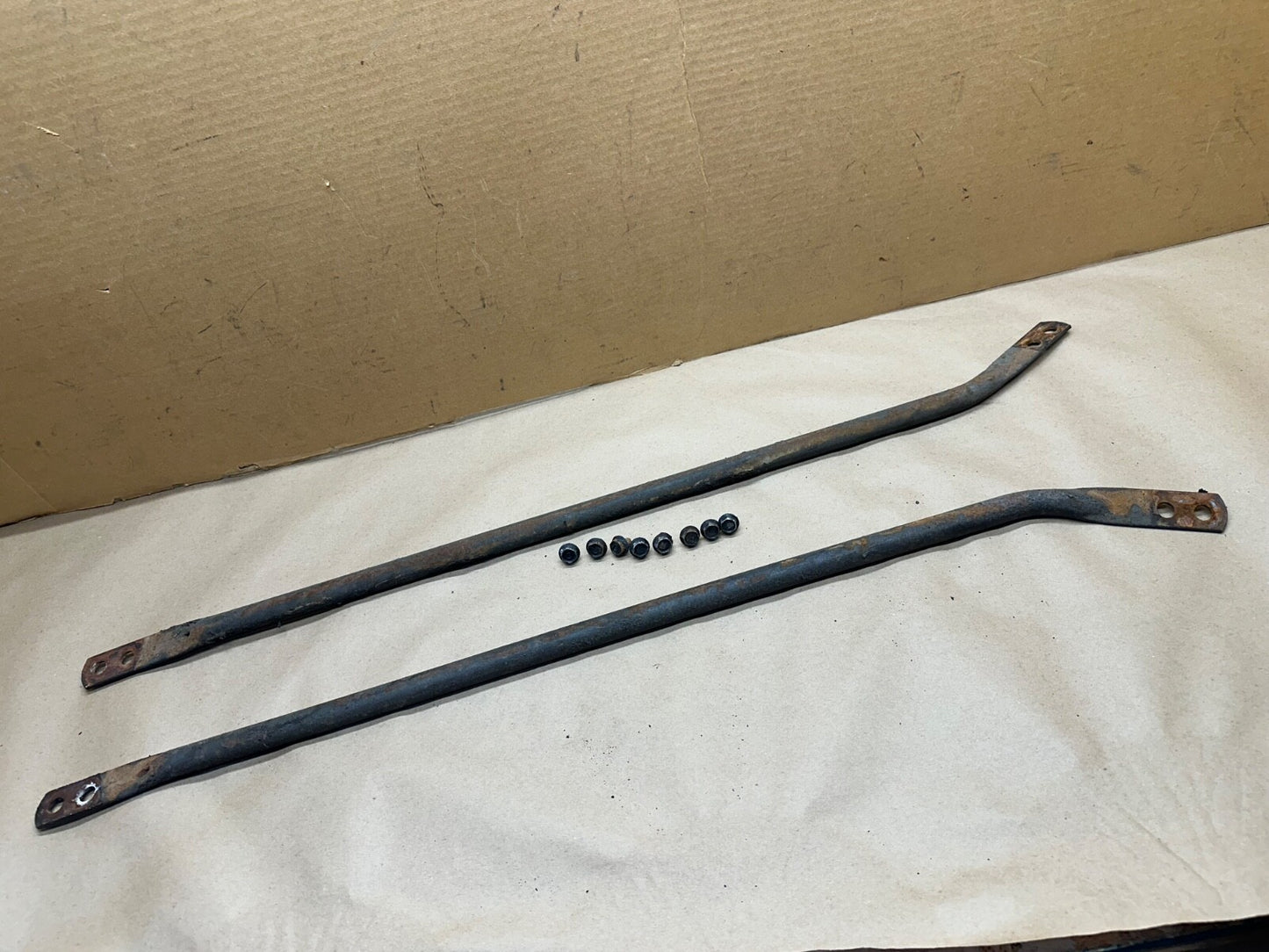 76-91 Jeep Wagoneer J10 Cherokee FSJ SJ Hood Support Rods Factory Brace Under OE