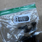 87-95 Jeep Wrangler YJ OE Seat Slider Track Adjuster Bolts Base OEM TORX Bracket