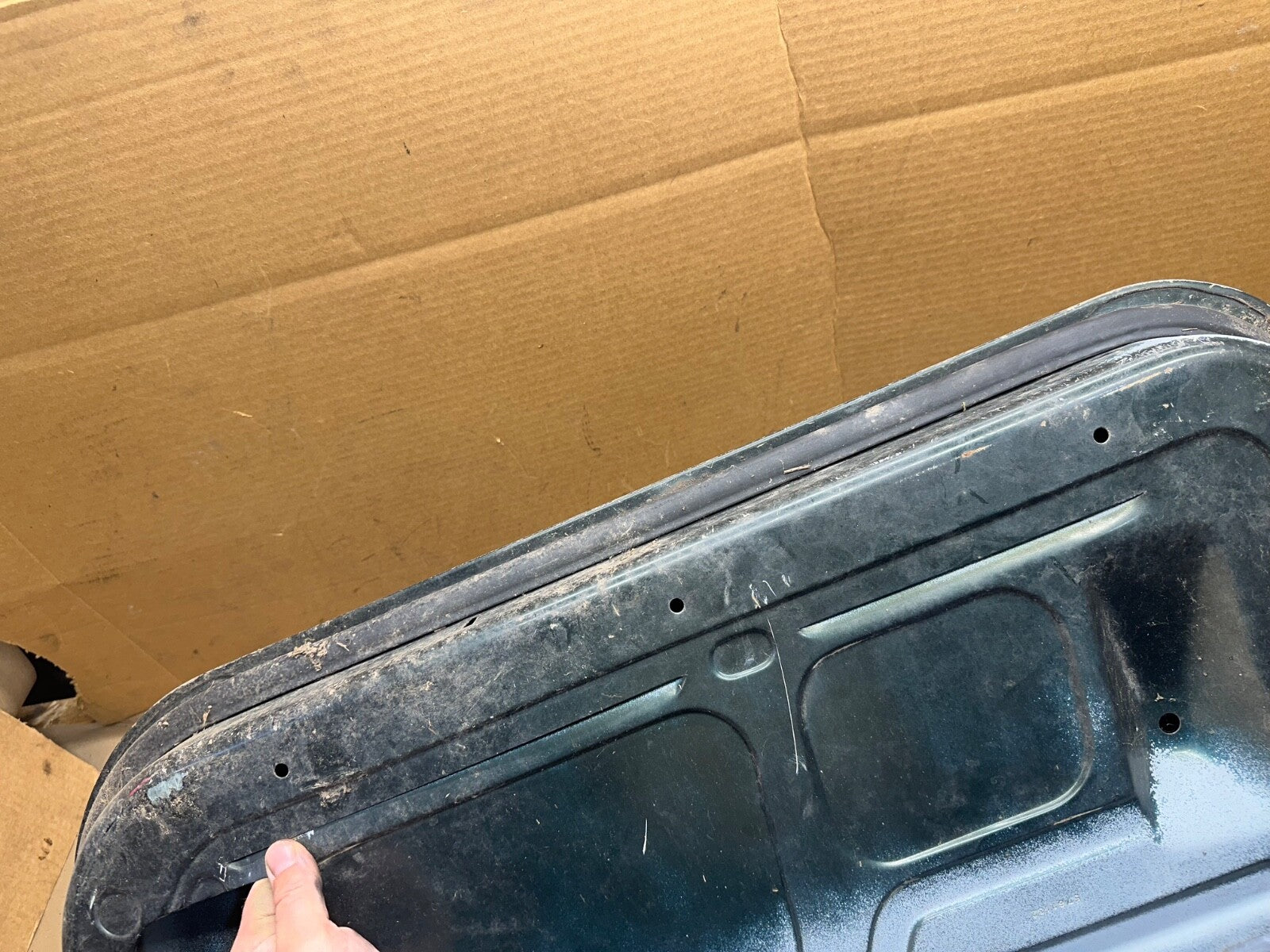 81-95 Jeep Wrangler YJ CJ7 Passenger Side Half Steel Door Lower Right OEM CJ 7