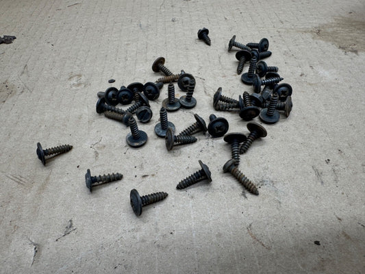Jeep Wrangler YJ SCREWS Dash 87-95 Set Small Head Trim Bezel Phillips OEM Screw
