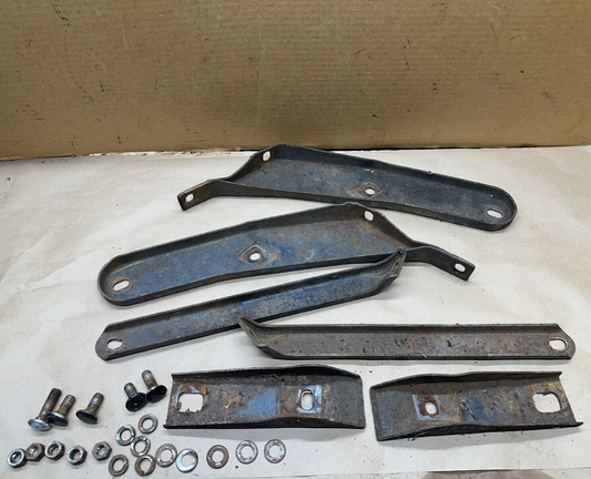 1967 AMC Rambler Rebel Rear Bumper Mount Bracket Sedan Factory 67 Rambler Back