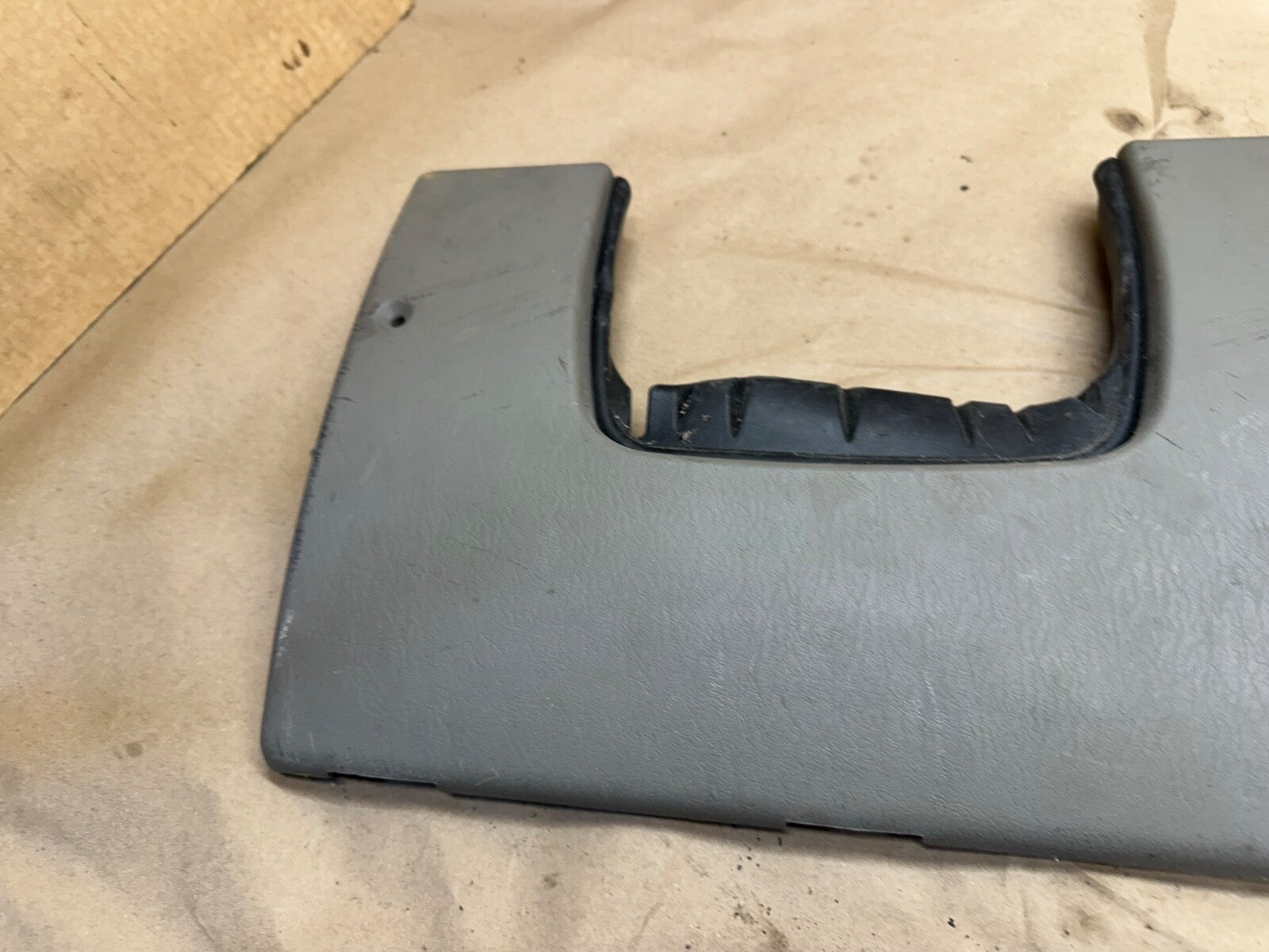 97-02 Jeep Wrangler TJ KHAKI TAN Under Steering Column Knee Bolster Trim Bezel