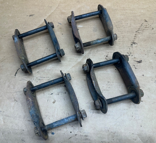 87-95 Jeep Wrangler YJ Shackles Shackle Front Rear Leaf Spring OEM Factory Stock