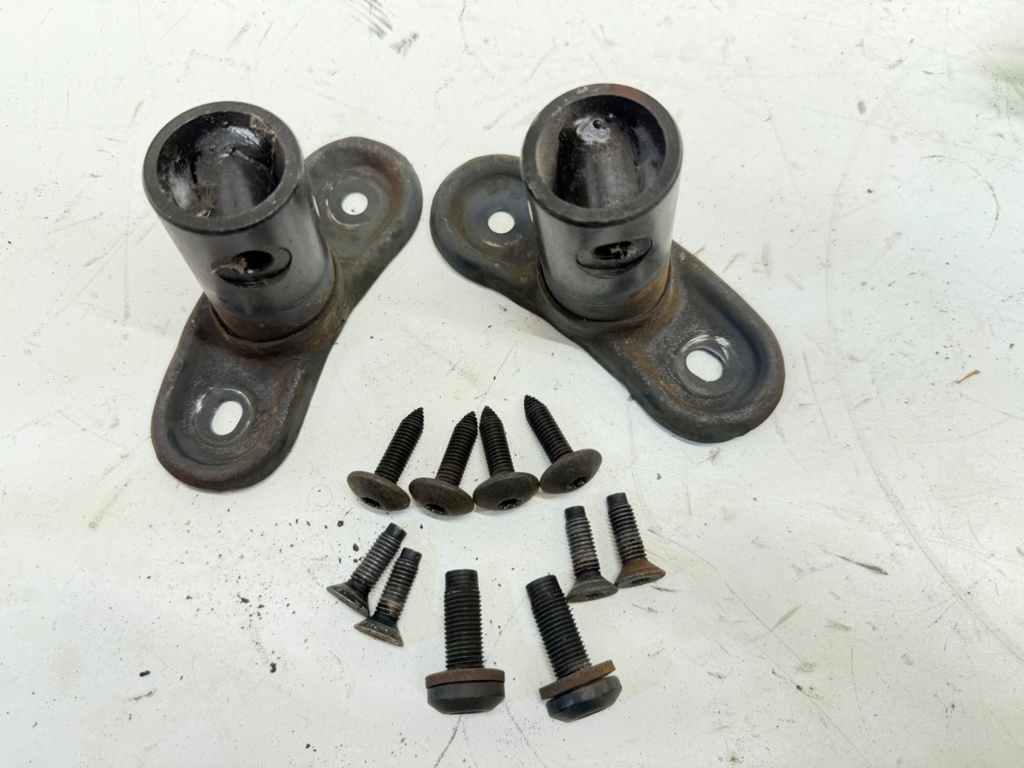 97-02 Jeep Wrangler TJ Roll Bar Sport Bar Extensions Windshield Bracket w/ Bolts