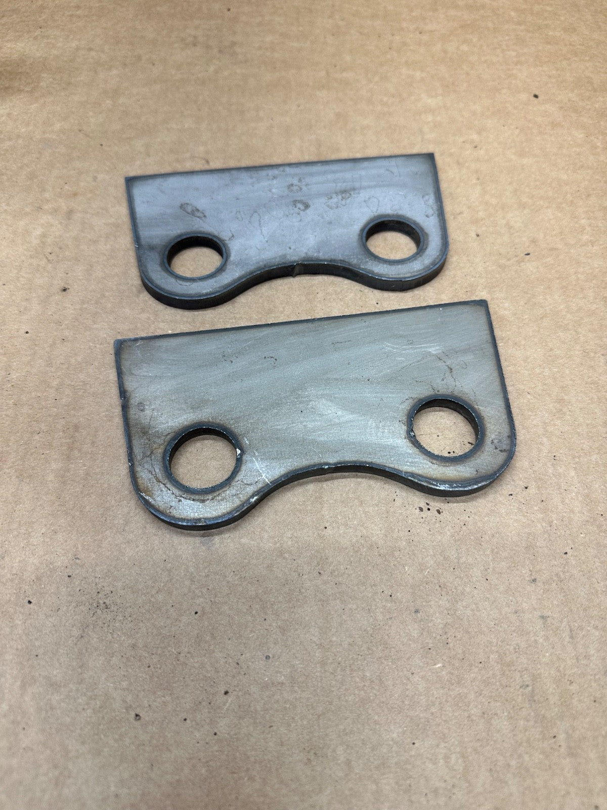 Mini Excavator Bucket Ears Universal AGT CFG 25mm 1" Chinese 1 Ton PAIR 1/4"