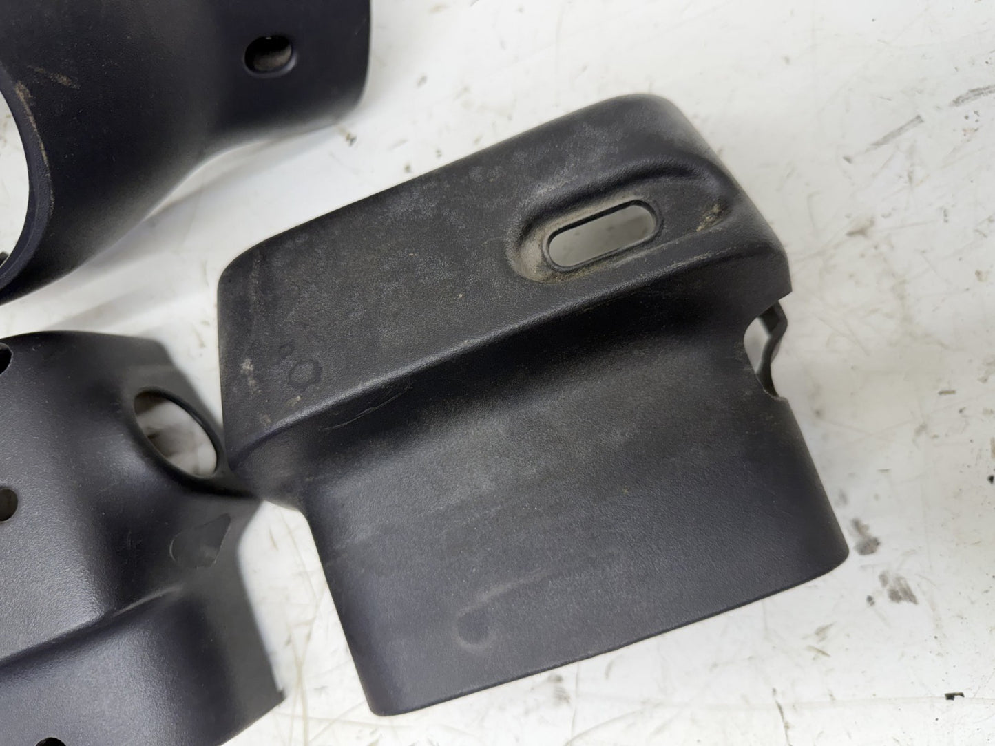 Jeep Cherokee XJ 97-01 OEM Automatic Tilt Steering Column Bezel Shroud Wheel Gre
