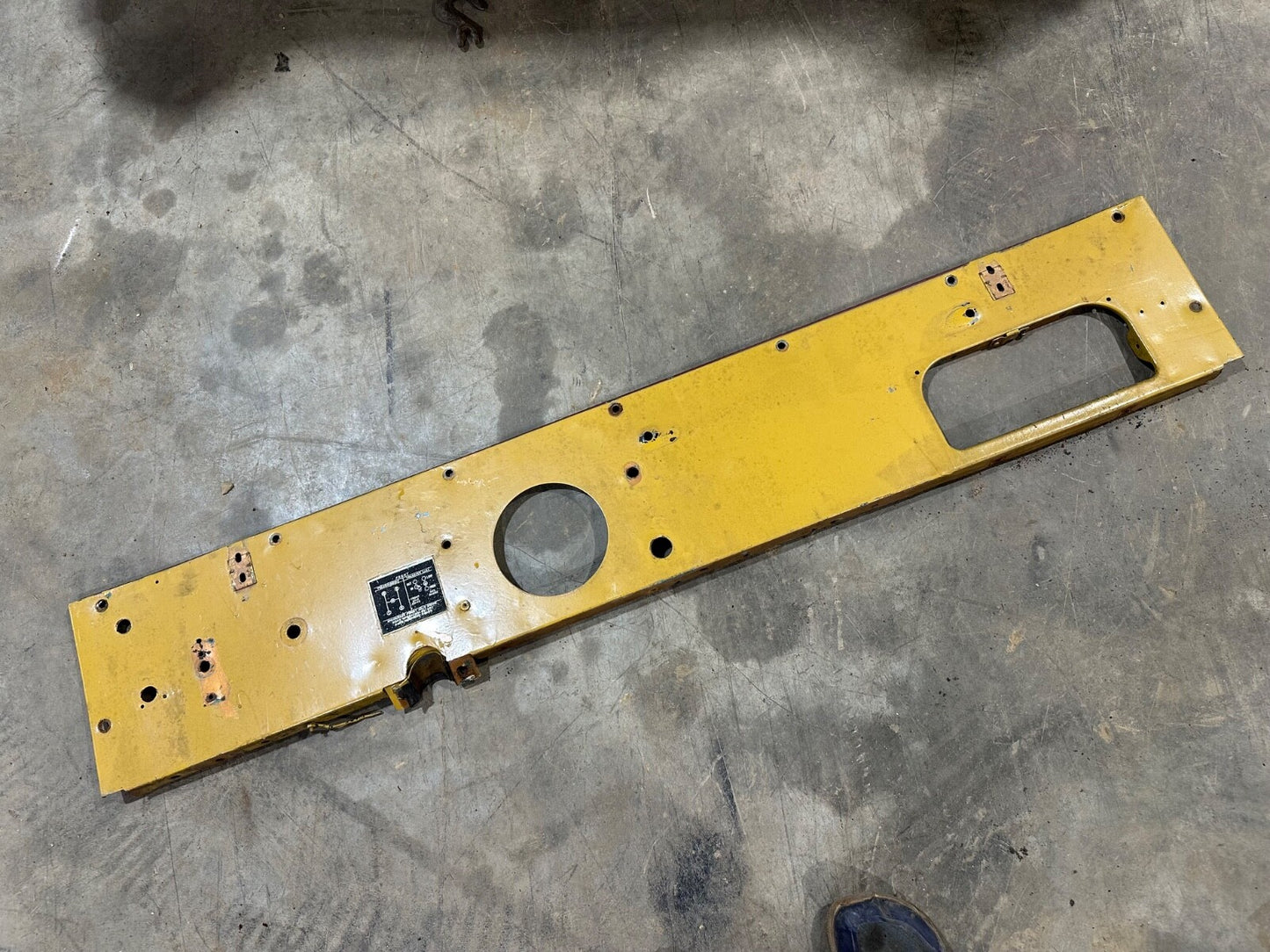 Jeep Willys CJ 5 CJ5 59-71 Dash Plate Panel DASHBOARD Column Mount OEM Factory