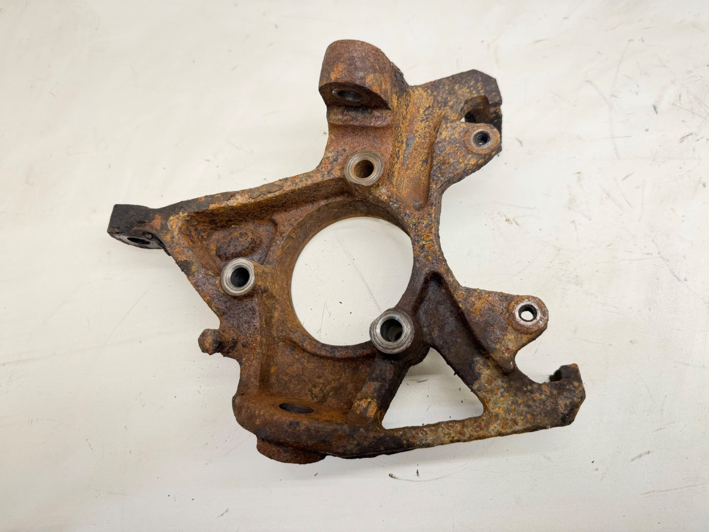 90-06 Jeep Wrangler TJ YJ Dana 30 Front Axle Right Spindle Knuckle NO ABS