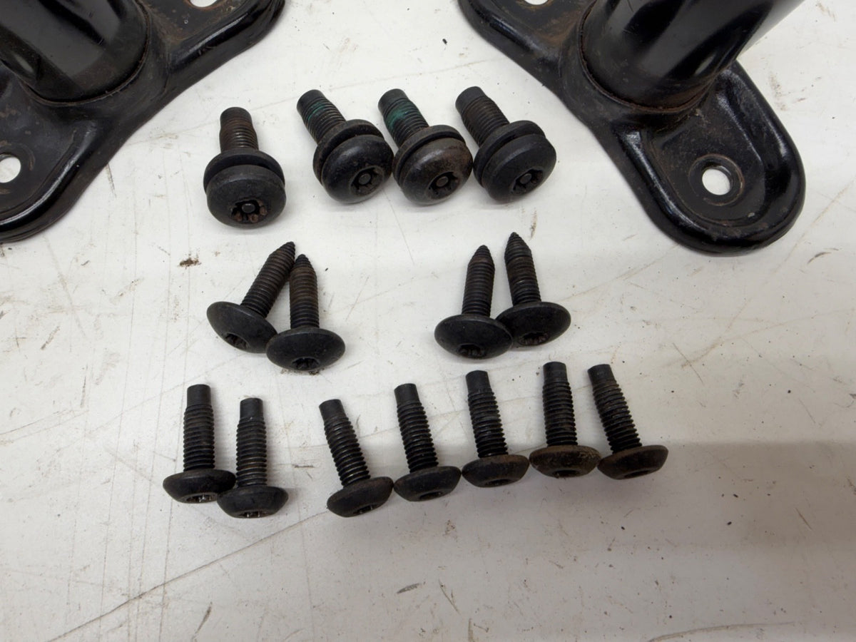 98-02 Jeep Wrangler TJ Roll Bar Sport Bar Extensions Windshield Bracket w/ Bolts