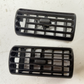 Jeep Cherokee XJ 97-01 OEM Pair Center Dash Vent Louver Outlet Insert Middle Gre